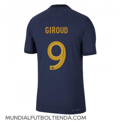 Camiseta Francia Olivier Giroud #9 Primera Equipación Replica Mundial 2022 mangas cortas